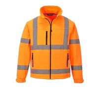 Portwest S424 Hi Vis Softshell jacket Orange S