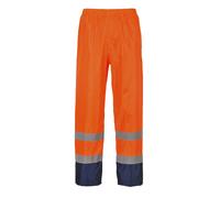 Portwest Hi-Vis Classic Waterproof Rain Trouser Reflective Safety Work Bottom UK