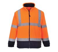 Portwest Hi-Vis Contrast Fleece Durable Reflective F301