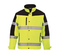 Portwest Hi-Vis Contrast Softshell (3L) Breathable Durable Reflective S429