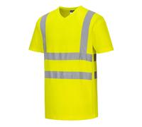 Portwest Hi-Vis Cotton Comfort Mesh Insert T-Shirt Short Sleeve Reflective S179