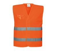 Portwest Hi Vis Half MeshAir Two Band Vest Orange 2XL / 3XL
