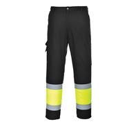 Portwest Hi-Vis Lightweight 2 Tone Class 1 Service Trouser Work Safety Pant-L049
