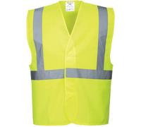 Portwest One Band and Brace Class 2 Hi Vis Vest Yellow 2XL / 3XL