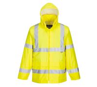 Lightweight Foul Weather Hi Vis Class 3 Budget Rain Jacket Portwest H440