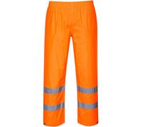 Portwest Hi Vis Rain Trousers Orange M
