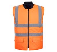 Portwest Hi Vis Reversible Bodywarmer 5XL Orange