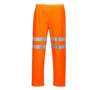 Hi Vis viz Waterproof over Trousers Work Safety breathable bottoms portwest RT51