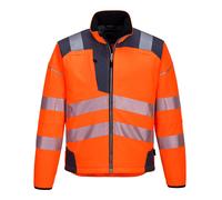 PORTWEST Hi-Vis Softshell Jacket Breathable Waterproof Comfortable Workwear Coat
