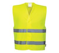 Portwest Hi-vis two-band vest (C474) - EN ISO 20471 Class 2. Orange conforms to