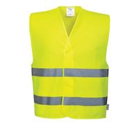 Portwest Hi-Vis Two Band Vest C474Ye