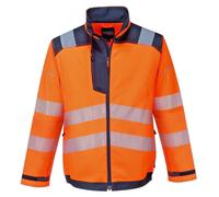 PORTWEST HI VIS Visibility PW3 Pro Work Jacket Reflective Safety Work Wear T500