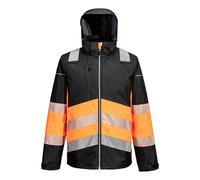 PORTWEST HI ViS VIZ Winter Jacket-PW3 Class 1 Waterproof & Breathable Coat PW364