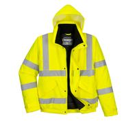 PORTWEST Hi-Vis Winter Bomber Jacket S463