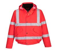 Portwest Hi-Vis Winter Bomber Jacket Waterproof Reflective S463