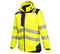 PORTWEST Hi Vis Winter Rain Jacket Waterproof Reflective Safety Work Wear Safety