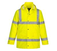 Portwest Hi-Vis Traffic Jacket Yellow Size: 3XL Colour: Yellow, Size: 3XL