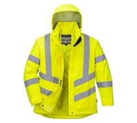 Portwest Hi-Vis Women's Winter Jacket Waterproof Reflective LW74