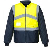 Portwest Hi Visibility 2-Tone Jacket Yellow/Navy Size: S Colour: Yello S