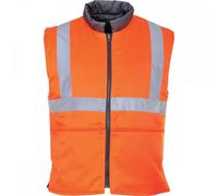 Portwest Hi Visibility Reversible Bodywarmer RIS Orange Size: S Colour S