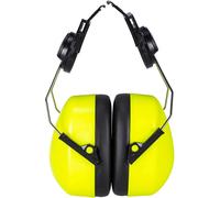 Portwest High Vis Clip On Ear Defenders for Endurance Helmets Yellow