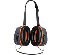Portwest HV Extreme Neckband Ear Defenders Grey / Orange