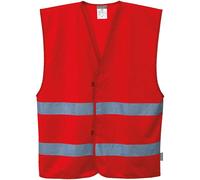 Portwest Iona 2 Band Reflective Safety Vest Red 2XL / 3XL