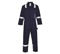Portwest Iona Cotton Coverall Navy Size: 2XL Colour: Navy, Size: 2XL 2XL