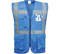 Portwest Iona Executive Hi Vis Vest Royal Blue L