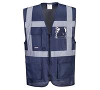 Portwest Iona Executive Hi Vis Vest Navy 3XL