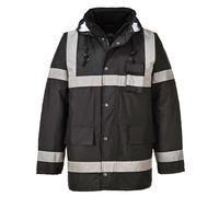 PORTWEST Iona Lite Traffic Jacket Waterproof Reflective Safety S433