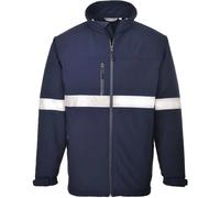Portwest IONA Softshell Jacket (3L), Size: S, Colour: Navy, TK54NARS