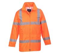 Portwest Hi Vis Rain Jacket Orange (Large)