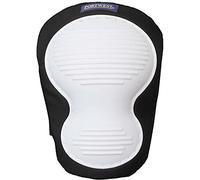 Portwest KP50 Non-Marking Knee Pad Hard Wearing Outer Shell Lightweight | White, One Size, CE Certified, UKCA Marked, EN 14404, Flexible Fit, Breathable Inner Fabric, Adjustable Straps, Epe Foam