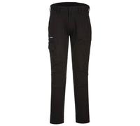 Portwest Kx3 Cargo Work Trousers Black - 40R