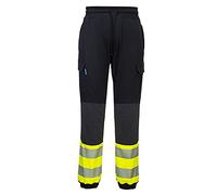 Portwest KX3 Hi-Vis Flexi Class 1 Jogger, Size: XL, Colour: Black/Yellow, KX341KYRXL
