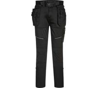 Portwest KX343 Men's KX3 Slim Fit Jogger Work Trousers Holster Pocket Black, XXL