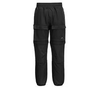 Portwest KX352 KX3 Sport 2 In 1 Convertible Work Trousers Four Way Stretch Zip Off Legs Reinforced Knees Utility Cargo Pockets Elastic Waistb Adjustable Fit All Weather, Black, Large