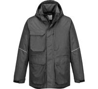 Men's Winter Parka Work Jacket - Waterproof & Quilt Thermal Lining - Premium