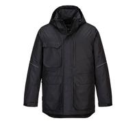 PORTWEST KX3 Parka Jacket Insulated Quilt Lined Waterproof Winter Hooded Coat UK