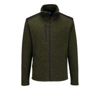 Portwest KX3 Performance Work Fleece Jacket Warm Knitted Full Zip Work Outdoor