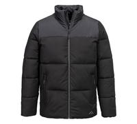 Portwest KX306 - KX3 Sport Downlike Baffle Jacket Water Resistant Coat - Black