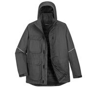 Portwest KX360 - KX3 Winter Parka Jacket Durable Waterproof Coat - Grey Marl