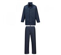 (Navy, L) Portwest Sealtex Essential Rainsuit (2 Piece Suit)