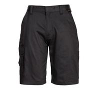 Portwest Ladies Cargo Combat Work Shorts Half-Elasticated Waist Twin-stitched UK