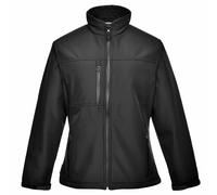 Portwest Ladies Charlotte Softshell Jacket Black XS