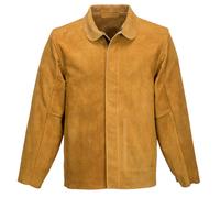 Portwest Leather Welding Jacket Class 2 Heat protection FR cowhide leather Coat