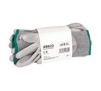Portwest Level C Cut Resistant Gloves 13 PU Palm Coating Hand Safety Work -PK12