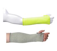 Portwest Level D Cut Resistant Sleeve 350mm Yellow One Size
