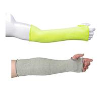 Portwest Level D Cut Resistant Sleeve 450mm Yellow One Size